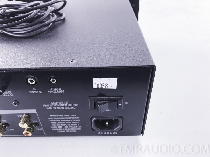Angstrom 200 Stereo Preamplifier / Processor; Remote
