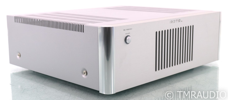 Rotel RB-1582 MkII Stereo Power Amplifier; Silver (Open Box) (SOLD)