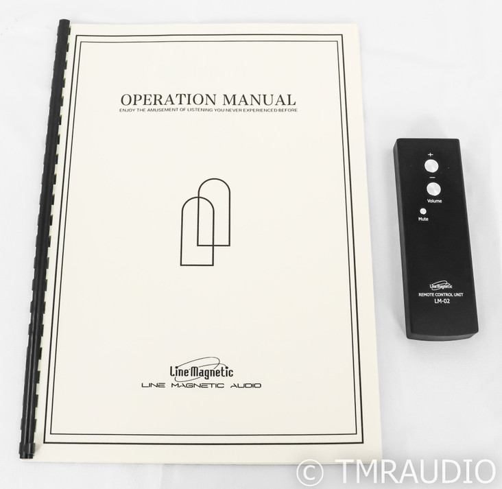 Line Magnetic LM-845IA Stereo Tube Integrated Amplifier; LM845IA ; Remote