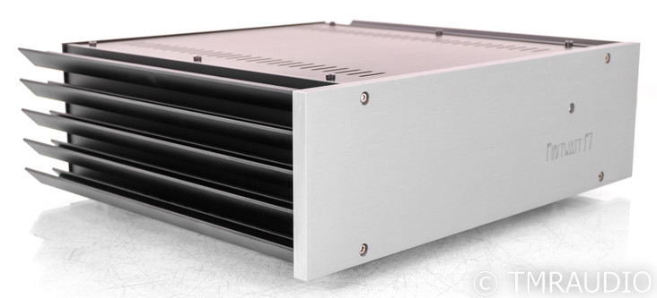First Watt F7 Stereo Power Amplifier; F-7; Silver (SOLD)