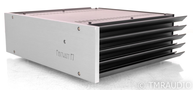 First Watt F7 Stereo Power Amplifier; F-7; Silver (SOLD)