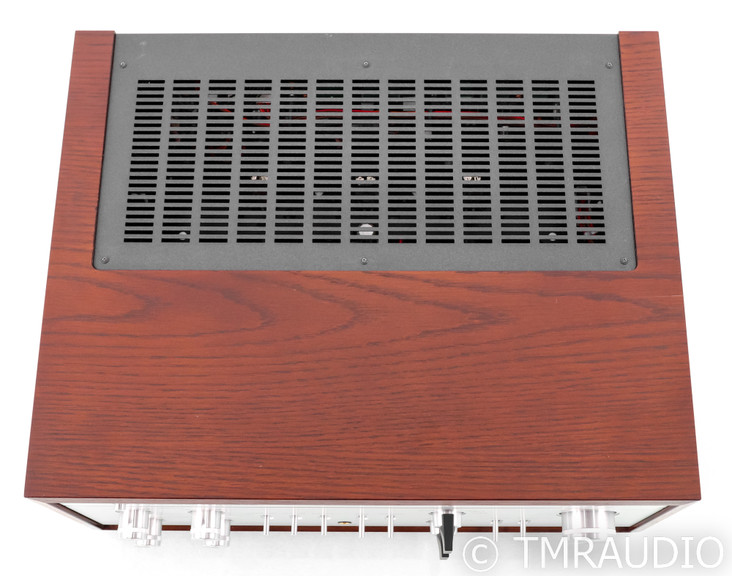 Luxman LX-380 Stereo Tube Integrated Amplifier; Remote; LX380; Wood; MM Phono