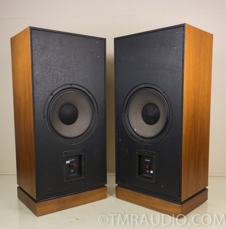 Klipsch Forte Vintage Speakers; Beautiful Walnut Finish