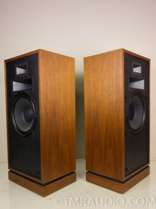 Klipsch Forte Vintage Speakers; Beautiful Walnut Finish