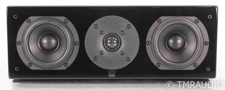 Era Acoustics Design 4 LCR Center Channel Speaker; Gloss Black; D4; Wall Mount