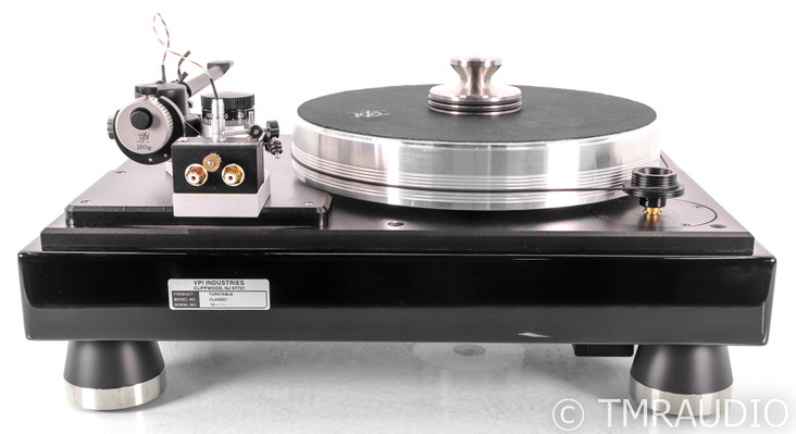 VPI Classic Signature Belt Drive Turntable; Black; JMW-3D 10" Tonearm (No Cart)