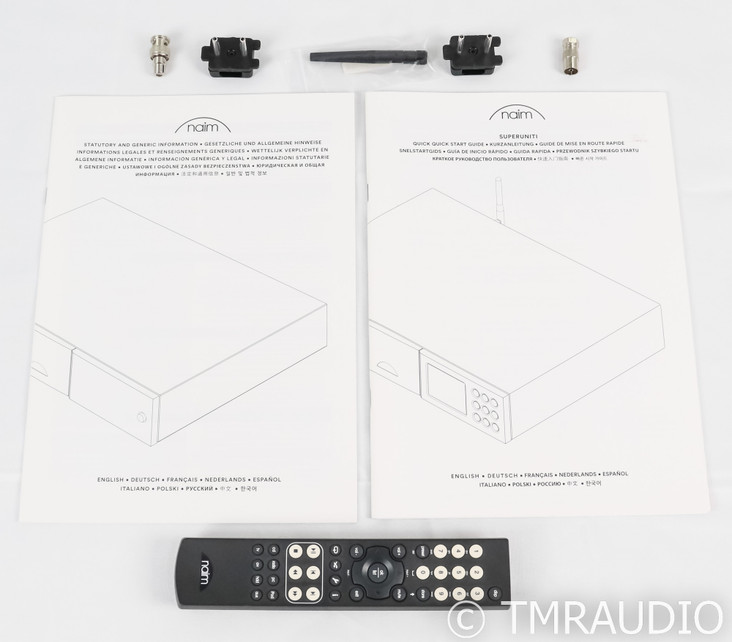 Naim SuperUniti Streaming Integrated Amplifier; Remote; Bluetooth