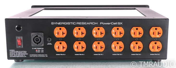 Synergistic Research PowerCell SX AC Power Line Conditioner; Atmosphere X Cable