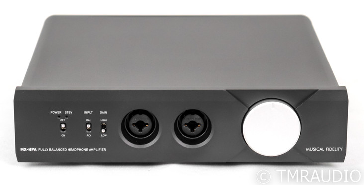Musical Fidelity MX-HPA Headphone Amplifier; Black