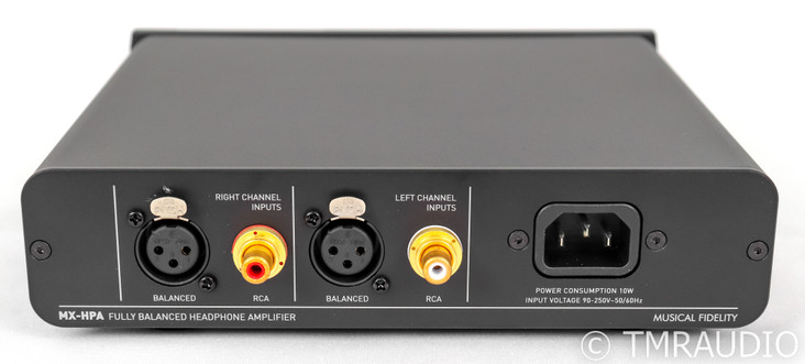 Musical Fidelity MX-HPA Headphone Amplifier; Black