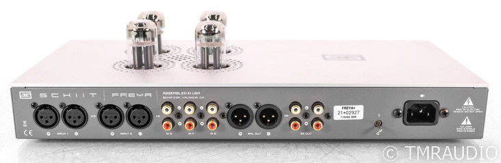 Schiit Freya+ Stereo Tube Preamplifier; Silver; Remote