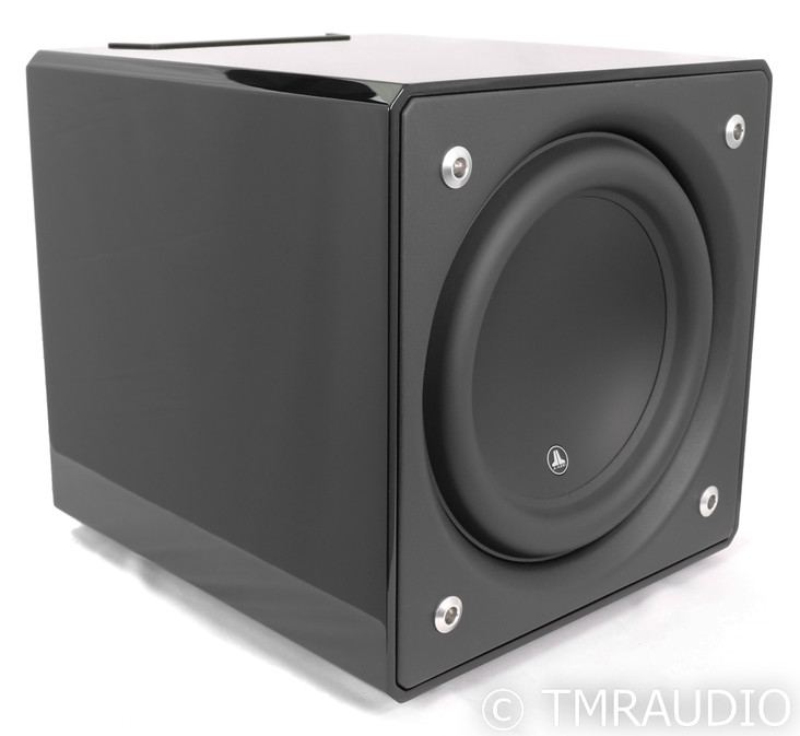 JL Audio E112 12" Powered Subwoofer; E-112; Gloss Black