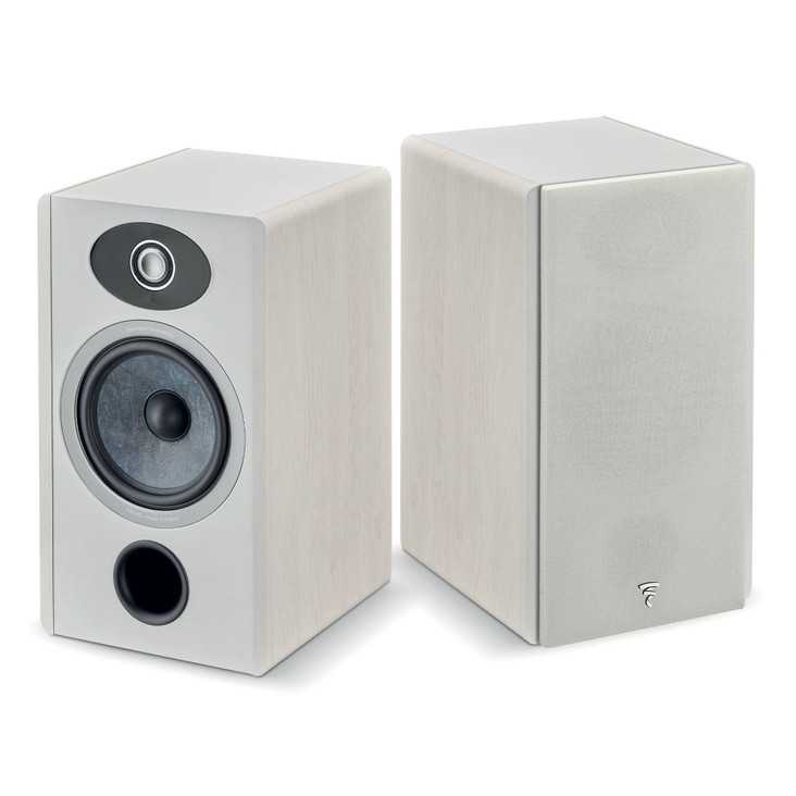 Focal Vestia No. 1 Bookshelf Speakers, light wood pair