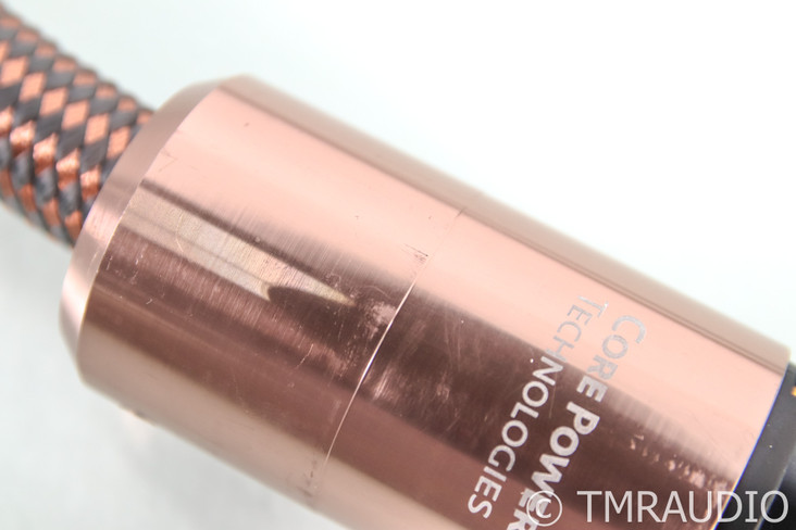 Core Power Technologies Valiant Gold Power Cable; 1m AC Cord (SOLD)