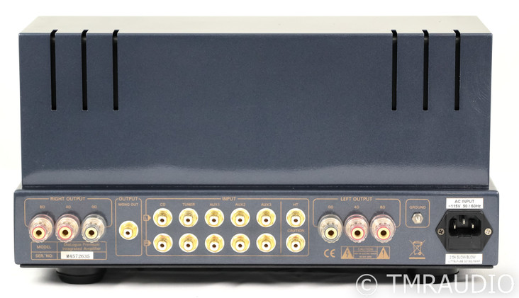 PrimaLuna DiaLogue Premium Stereo Tube Integrated Amplifier; Silver; Remote