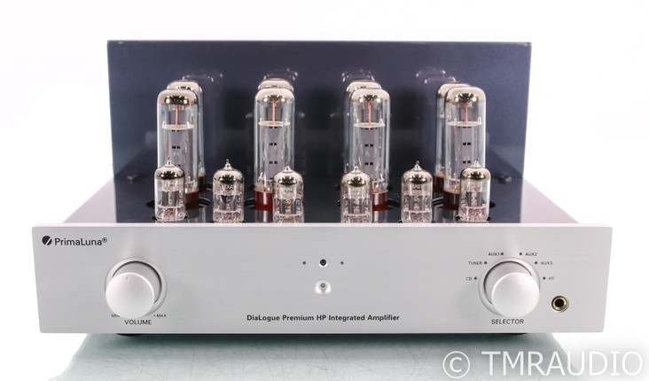 PrimaLuna DiaLogue Premium HP Tube Integrated Amplifier; Silver; Remote