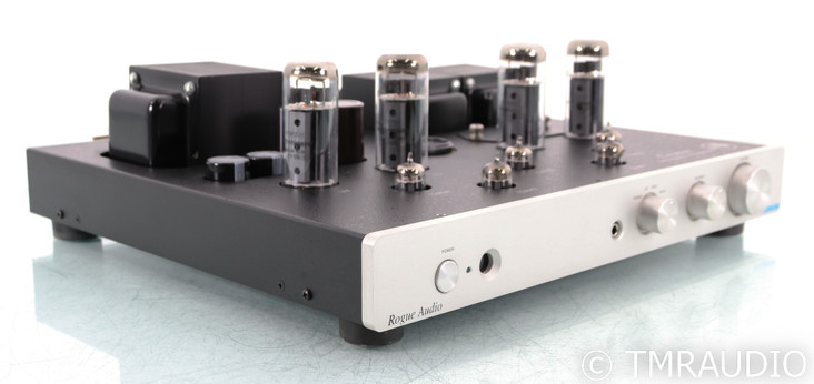 Rogue Audio Cronus Magnum Stereo Tube Integrated Amplifier; Remote; MM; Silver