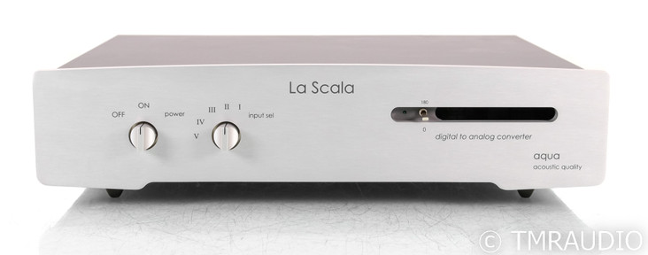 Aqua La Scala Mk II Tube Hybrid DAC; D/A Converter; Silver