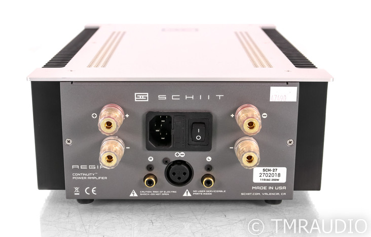 Schiit Aegir Stereo Power Amplifier; Silver (1/5)