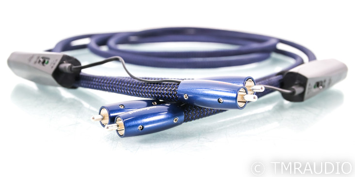 AudioQuest Water RCA Cables; 2m Pair Interconnects; 72v DBS (SOLD2)