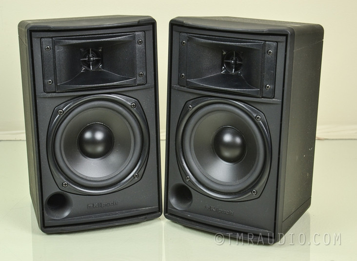 Klipsch KSB-1.1 Black Compact Bookshelf / Wall mount Speakers