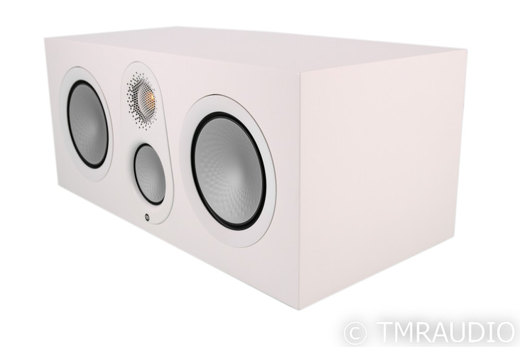 Monitor Audio Silver C250 7G Center Channel Speaker; Satin White; C-250