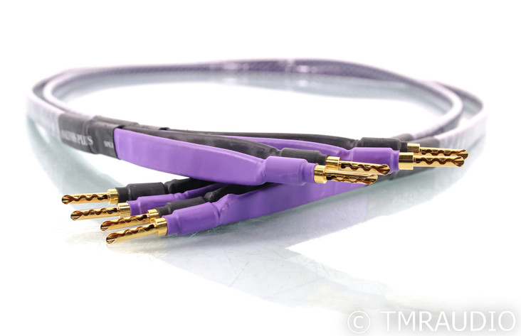 Analysis Plus Solo Crystal Oval 8 Speaker Cables; 8ft Pair