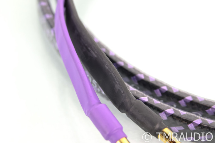 Analysis Plus Solo Crystal Oval 8 Speaker Cables; 8ft Pair