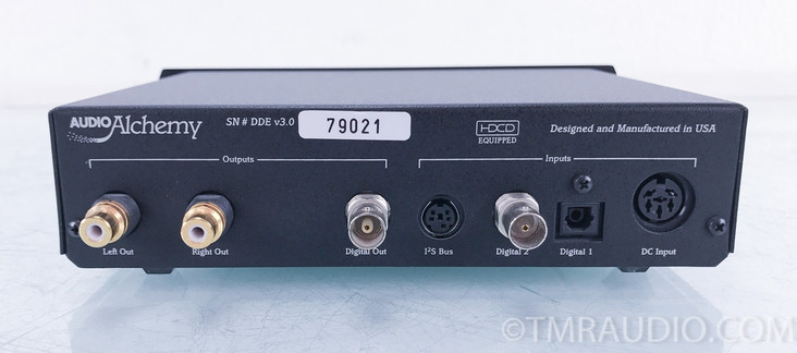 Audio Alchemy DDE v3.0 DAC; D/A Converter; DDE V3