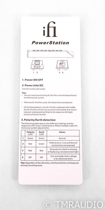 iFi PowerStation AC Power Line Conditioner; Surge Protector (SOLD)