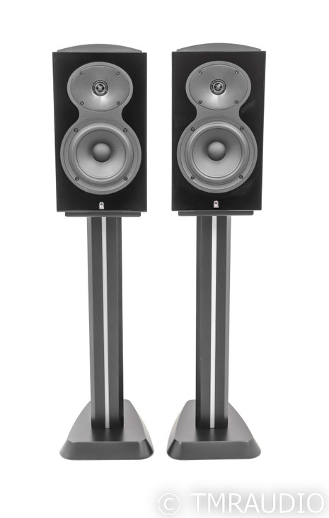 Revel Performa3 M106 Bookshelf Speakers; Gloss Black Pair w/ Stands; M-106