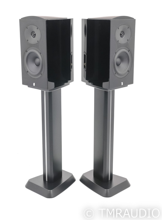 Revel Performa3 M106 Bookshelf Speakers; Gloss Black Pair w/ Stands; M-106 (1/7)