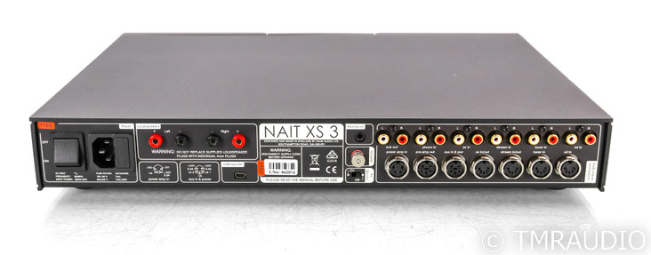Naim Nait XS 3 Stereo Integrated Amplifier; Remote; XS3; MM Phono