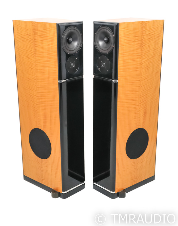 Devore Fidelity Silverback Floorstanding Speakers; Figured Anigre Pair