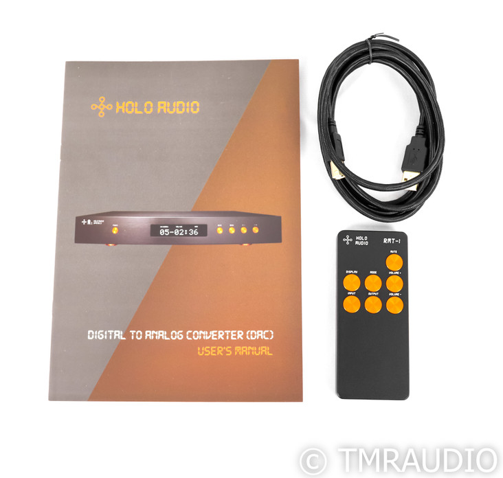 Holo Audio Spring 3 KTE DAC; D/A Converter; Remote (Unused)