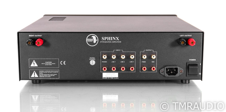 Rogue Audio Sphinx V3 Stereo Tube Hybrid Integrated Amplifier; Black; Remote (SOLD2)