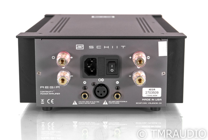 Schiit Aegir Stereo Power Amplifier; Black