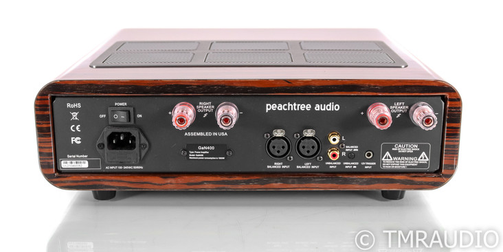 Peachtree Audio GaN400 Stereo Power Amplifier; Gloss Mocha