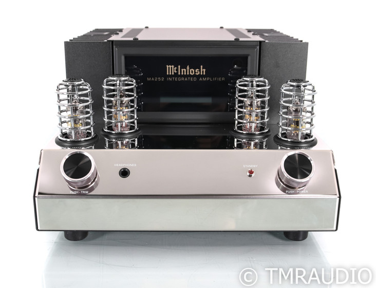 McIntosh MA252 Stereo Tube Hybrid Integrated Amplifier; Remote