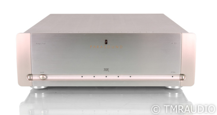 Parasound Halo A52 5-Channel Power Amplifier; A-52; Silver (SOLD)