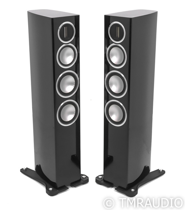 Monitor Audio 4G Gold 200 Floorstanding Speakers; Piano Black Pair