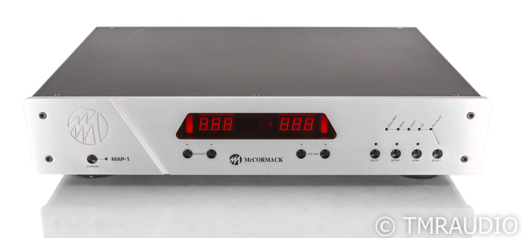 McCormack MAP-1 5.1-Channel Preamplifier; Remote; Silver; MAP1