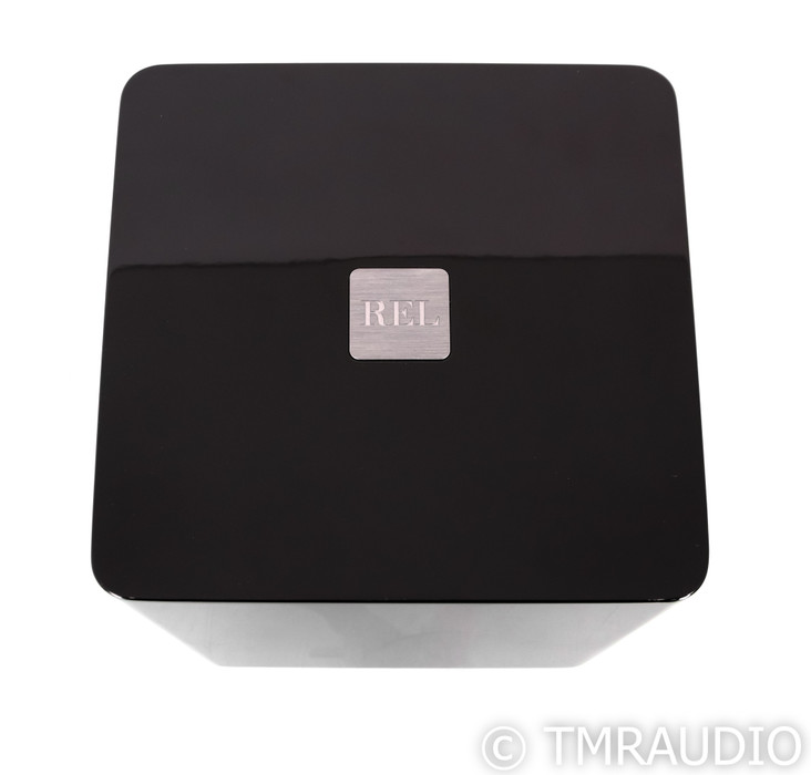 REL T/5x 8" Powered Subwoofer; Piano Black; T5x (Open Box) (SOLD)