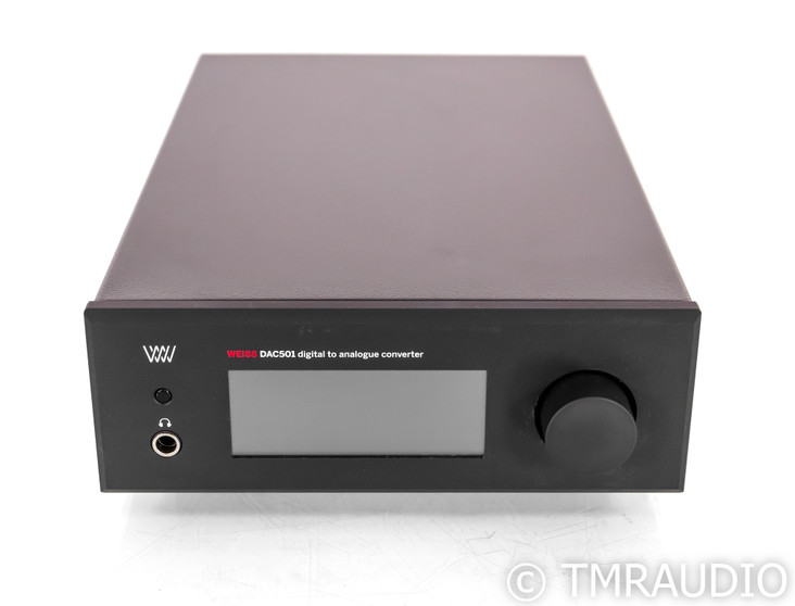 Weiss DAC 501 D/A Converter; Black; Roon Ready (Open Box)