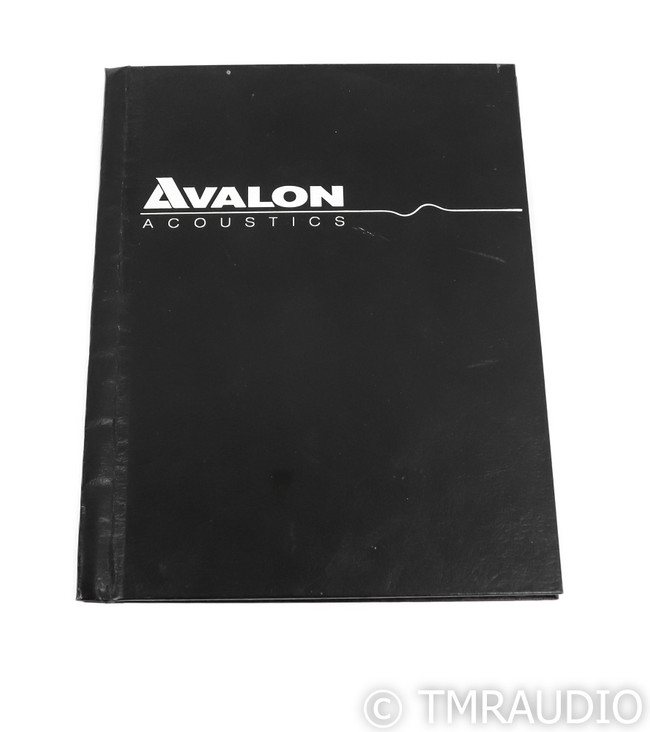 Avalon Eclipse Floorstanding Speakers; Wood Veneer