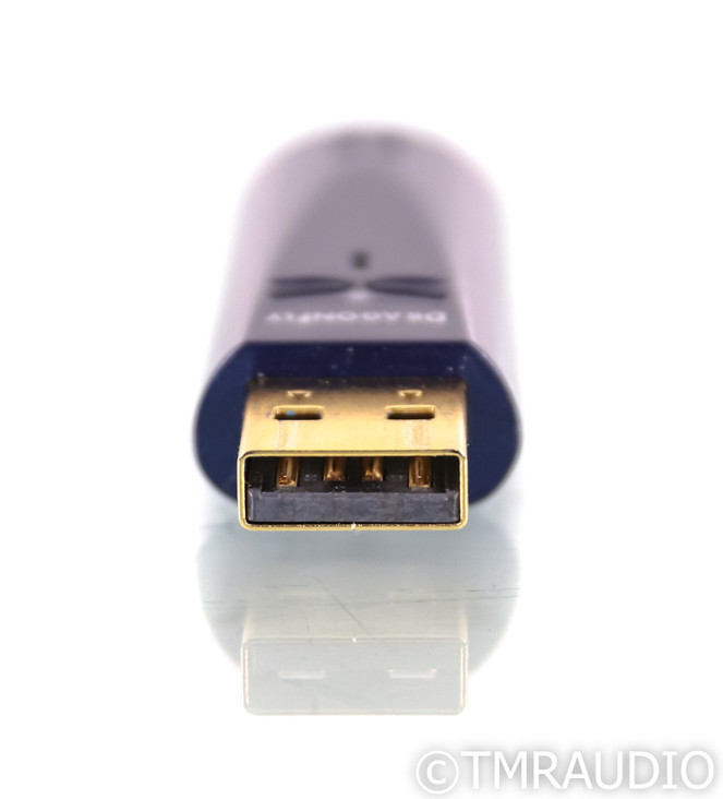 AudioQuest Dragonfly Cobalt USB DAC; DragonTail USB-C Adapter