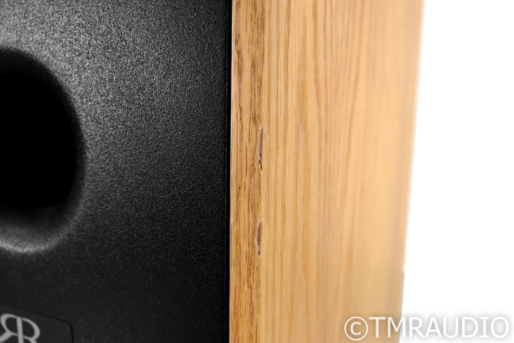 Ryan R610 Bookshelf Speakers; Clear Oak Pair; R-610