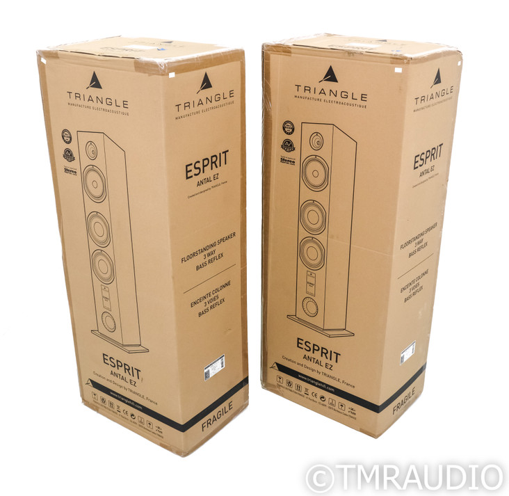 Triangle Esprit Antal EZ Floorstanding Speakers;  Brown Maple Pair (Closeout)