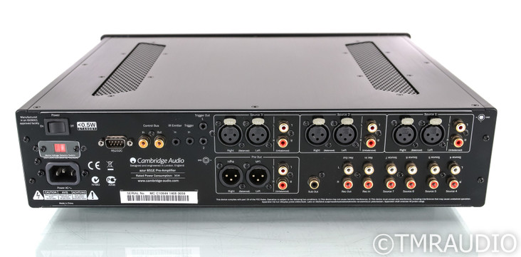 Cambridge Audio Azur 851E Stereo Preamplifier; Remote; Black