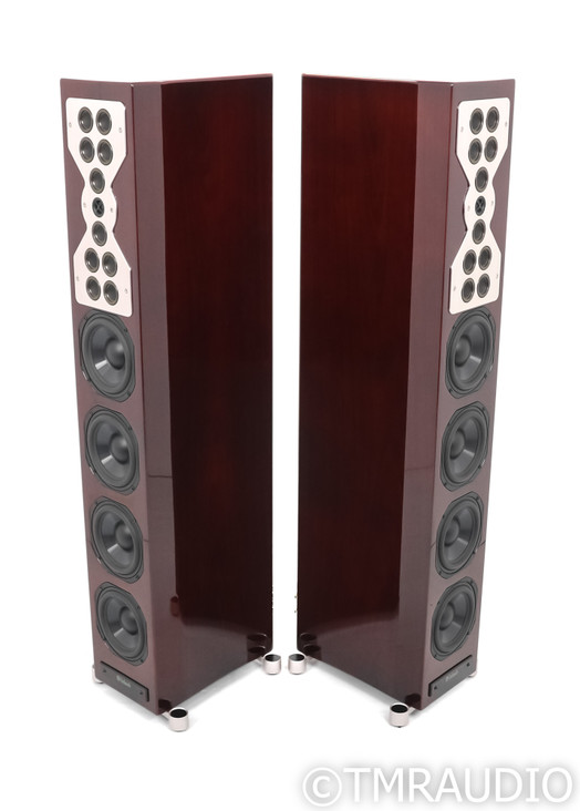 McIntosh XR100 Floorstanding Speakers; Red Walnut Pair; XR-100